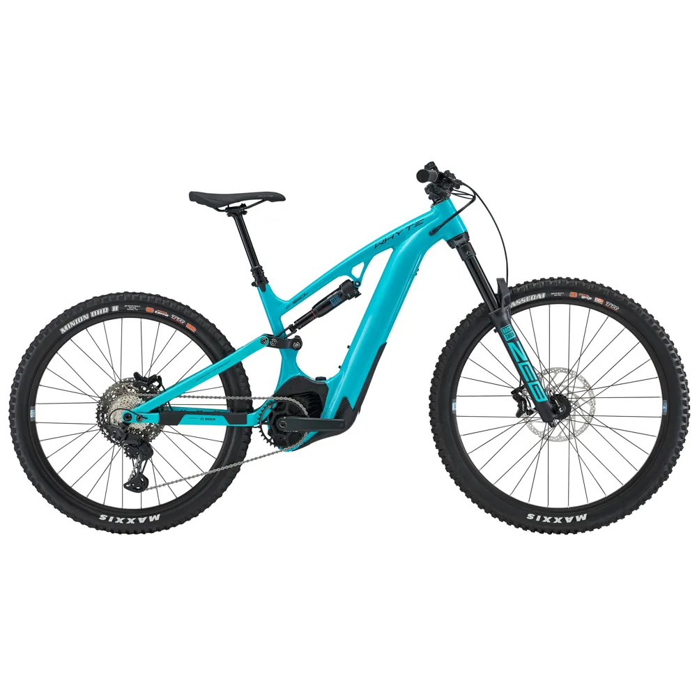 Whyte Whyte E160 S MX/27.5 Enduro Electric Mountain Bike Gloss Turquoise 2023